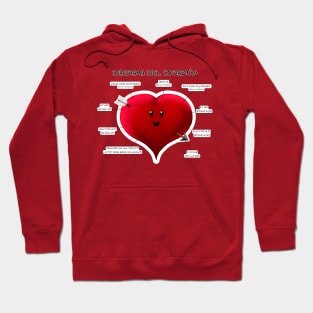 Corazón de tonto Hoodie